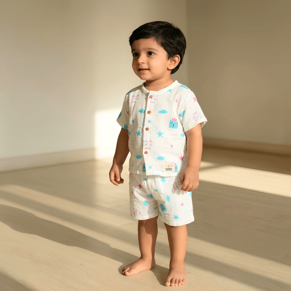 Angel Cloud-Half Shirt & Pant - Image 3